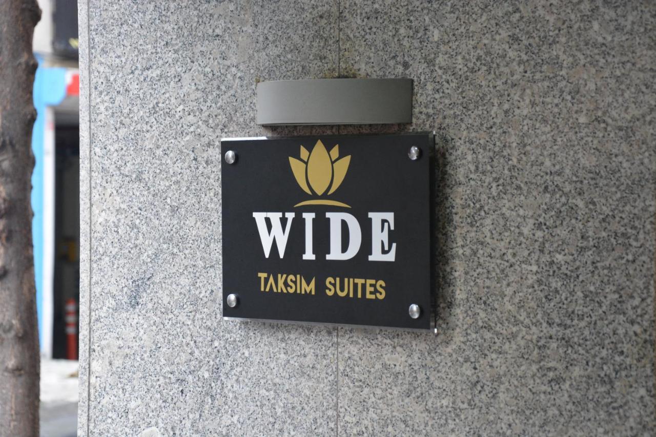Wide Suites Taksim Istambul Exterior foto